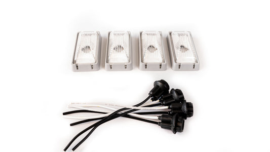 (1980-1997) F-Series - CLEAR OBS Dually Fender Light - Kit - DIRECT REPLACEMENT