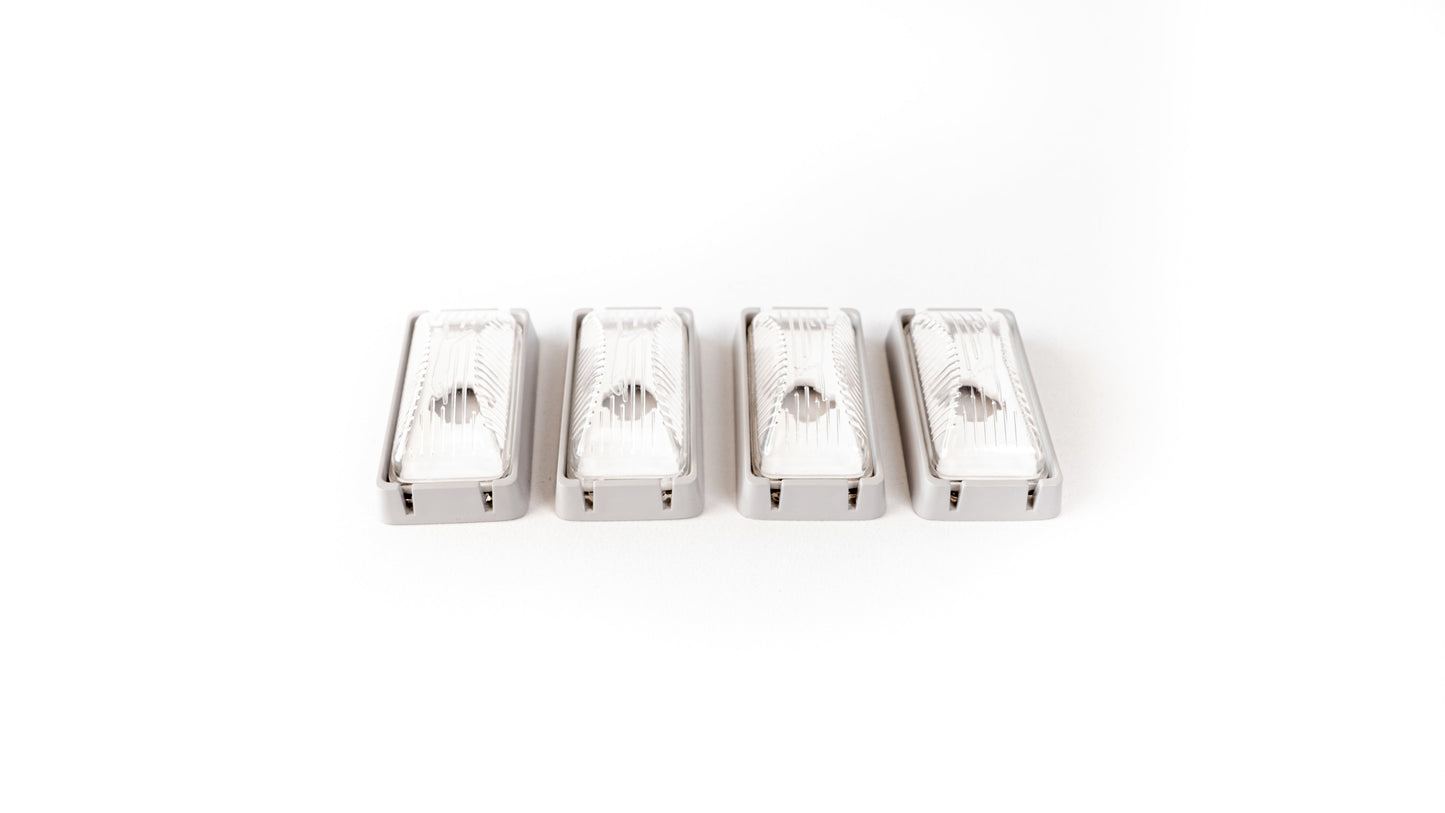(1980-1997) F-Series - CLEAR OBS Dually Fender Light - Kit - DIRECT REPLACEMENT