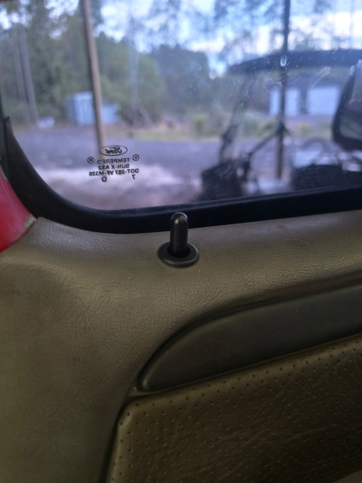 OBS Ford Door Locks (Black/Raw)