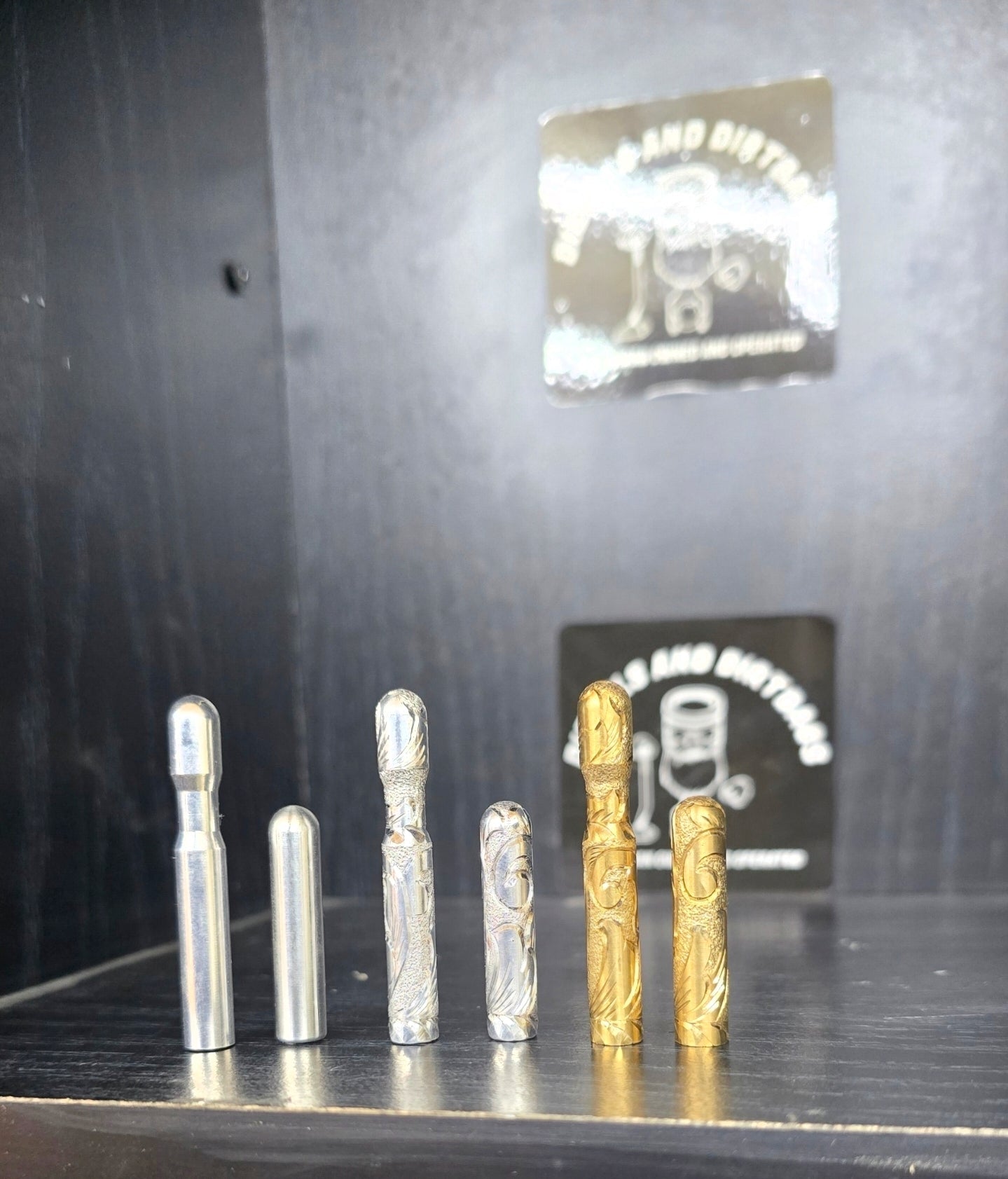 OBS Ford Door Locks (Black/Raw)