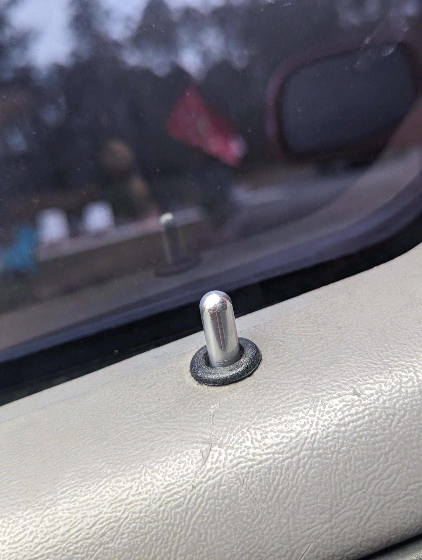 OBS Ford Door Locks (Black/Raw)