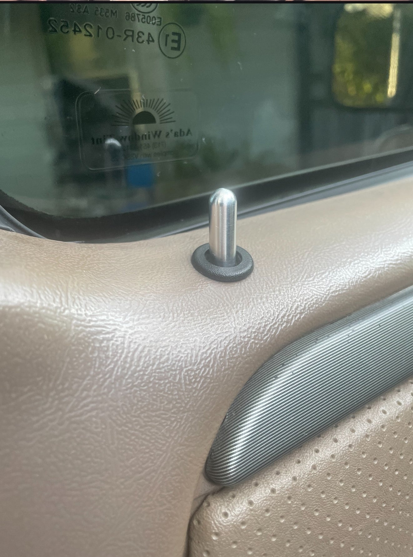 OBS Ford Door Locks (Black/Raw)